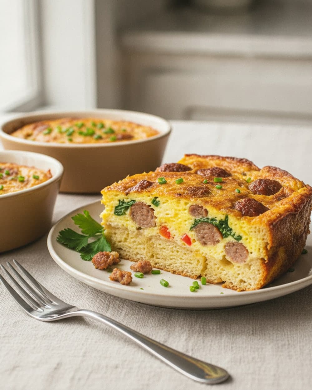 Egg Bake, Sausage