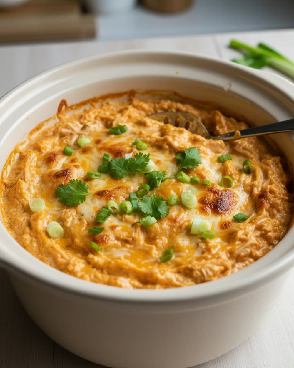 Slow Cooker Buffalo Chicken Dip