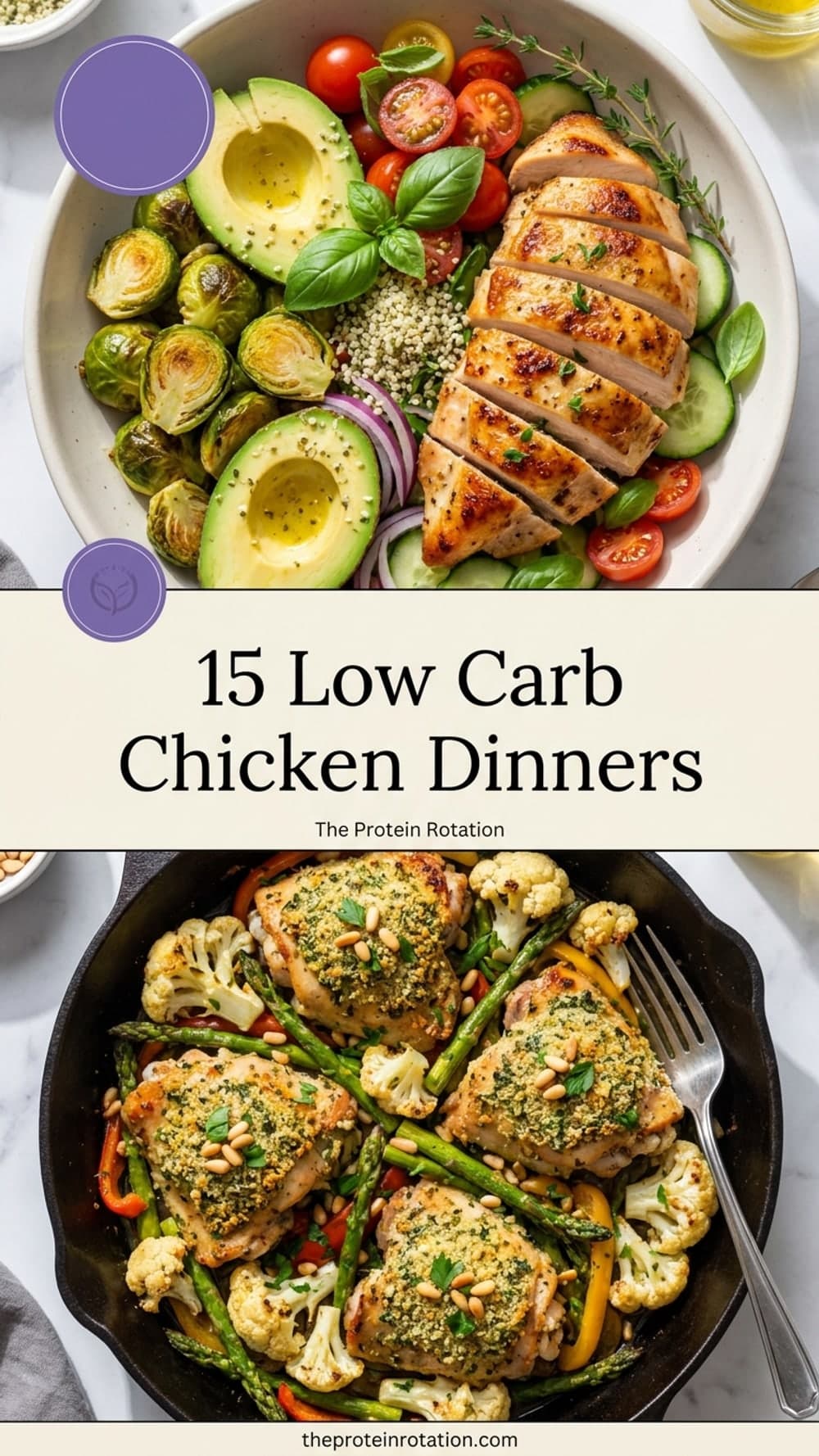 15 Low Carb Chicken Dinners