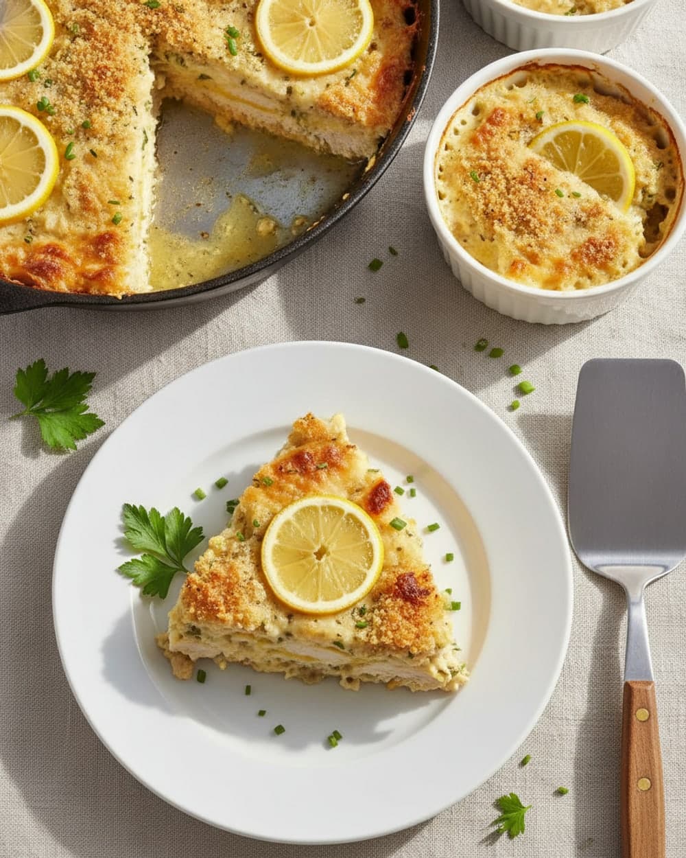 Lemon Chicken Skillets