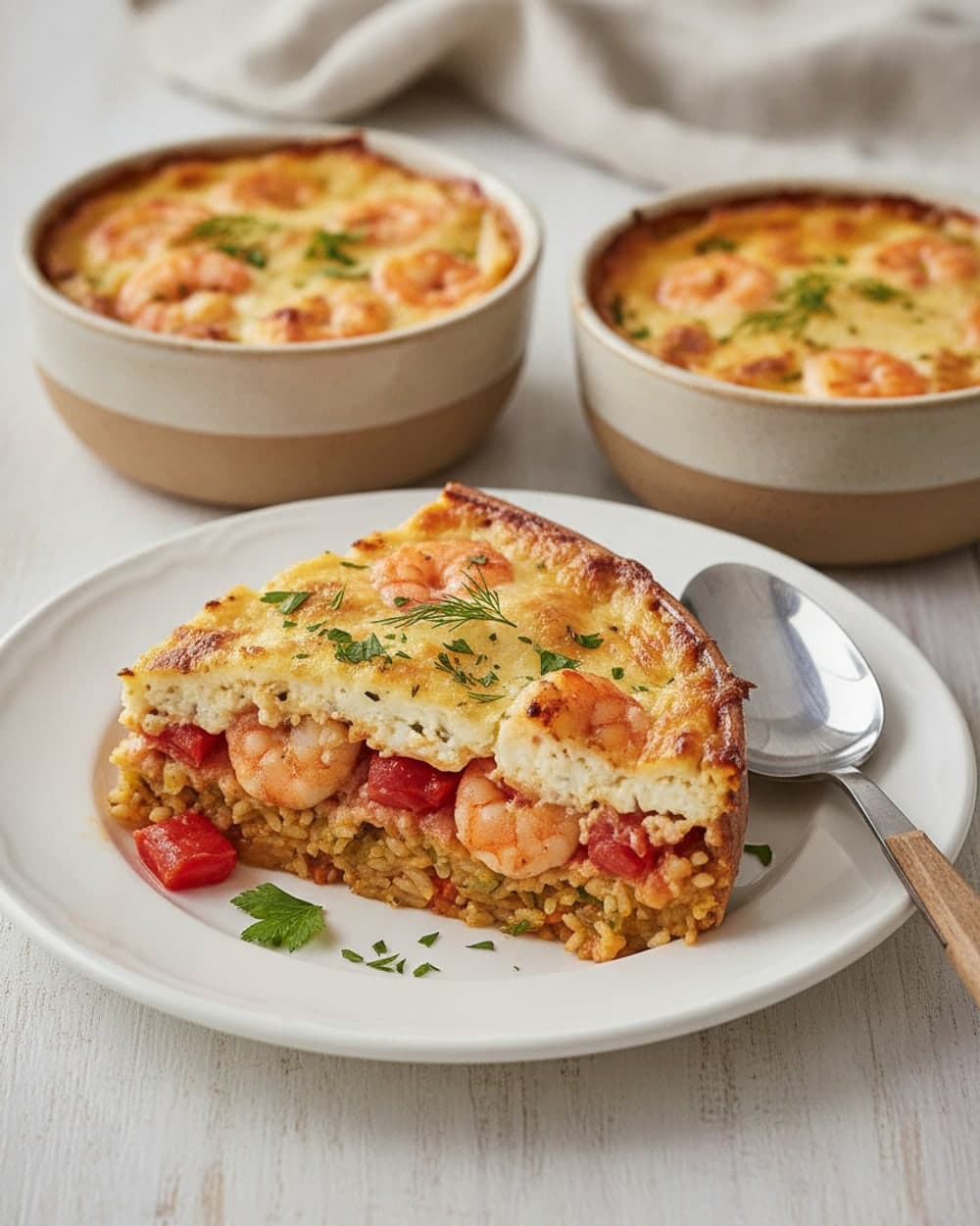 Shrimp Feta Skillets