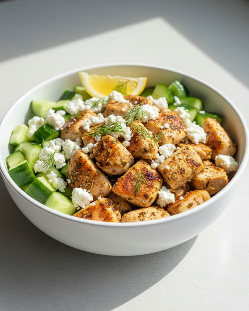 Greek Chicken Bowls