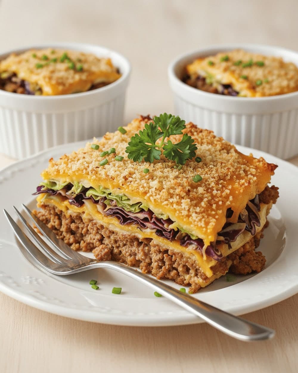 Cheeseburger Cabbage Skillet