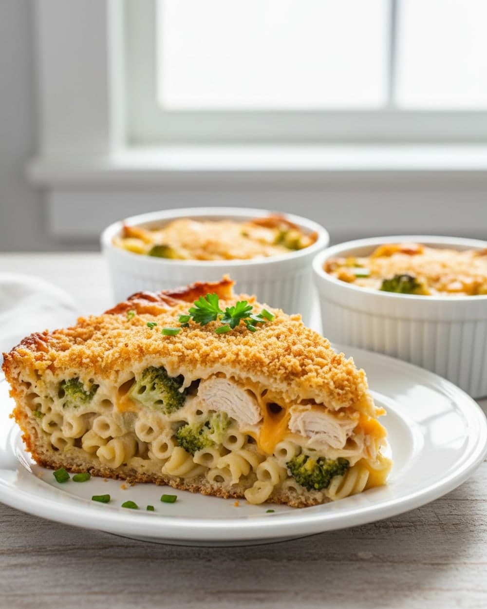 Chicken Broccoli Cheddar Casserole