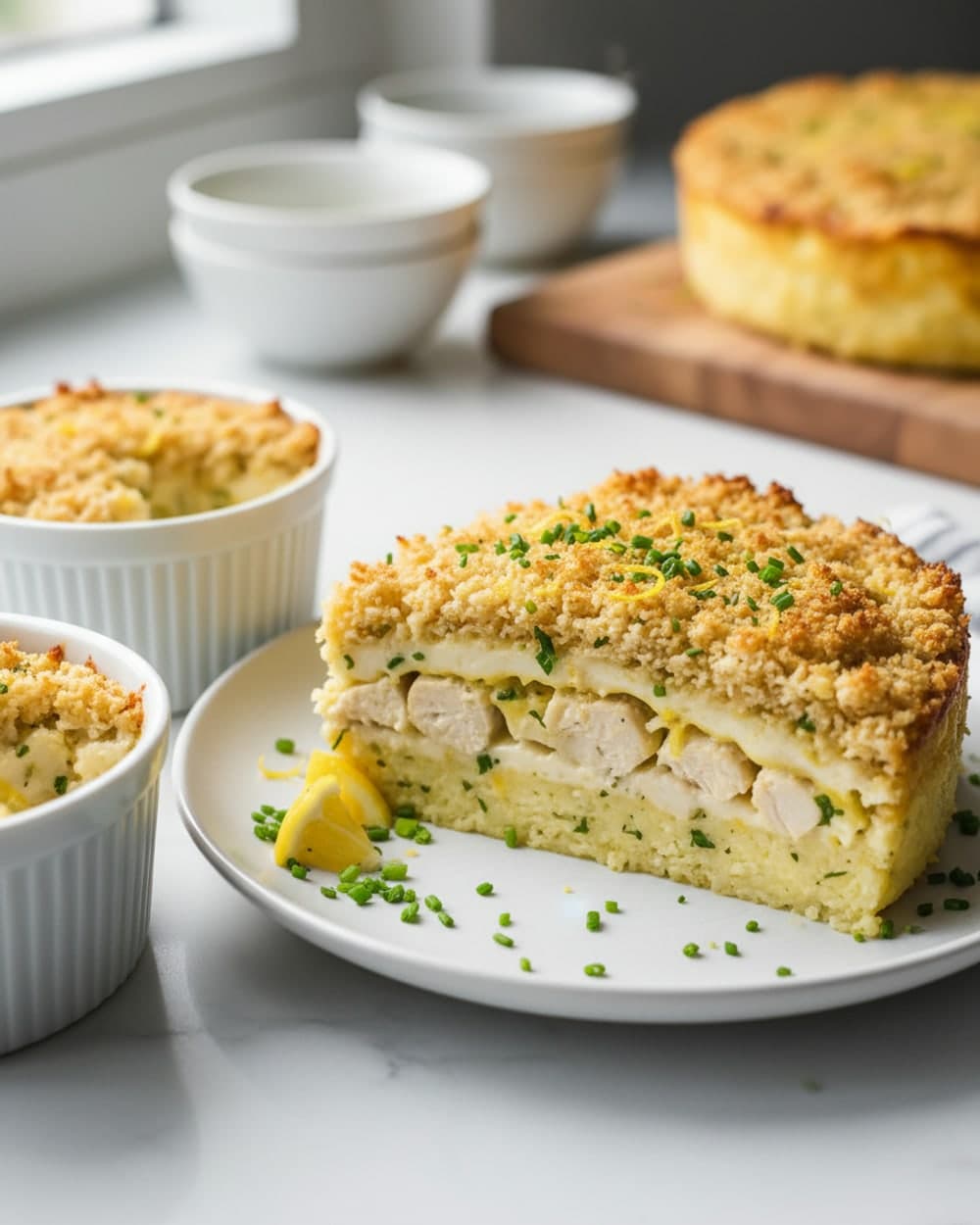 Lemon Chicken Cauliflower Dinner