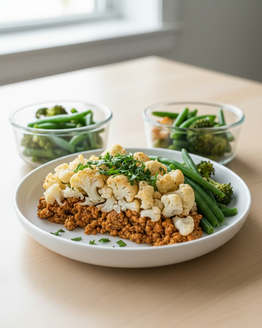 Turkey Cauliflower Meal-Prep Bowls